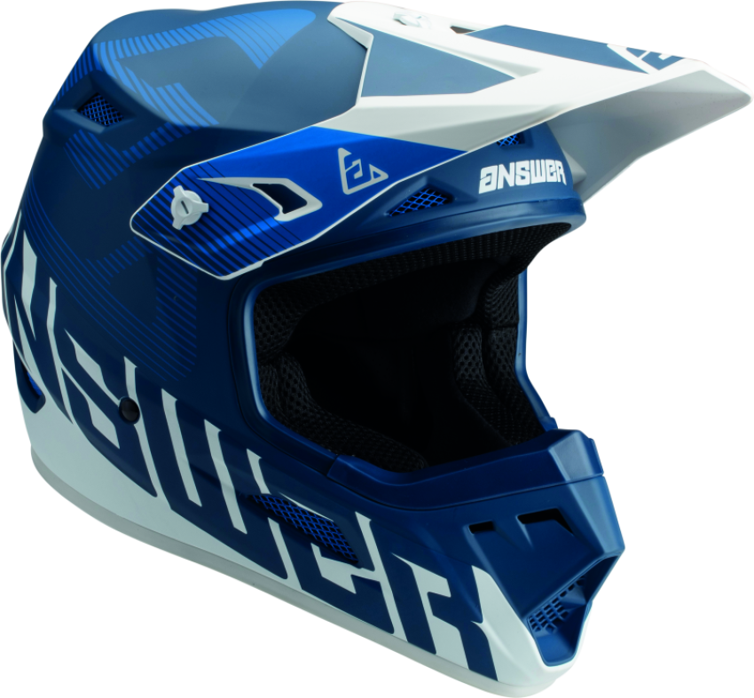 Answer 447651 AR1 V2 Bold Helmet Blue/White - Medium