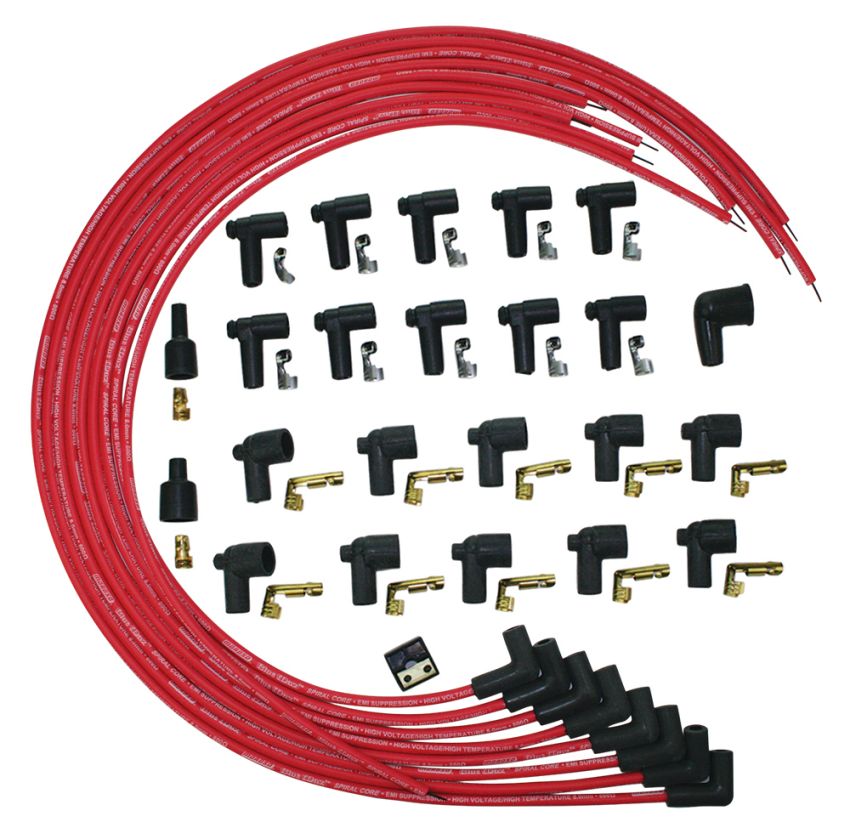 MOROSO MOR73219 Blue Max Ignition Wire Set - Red