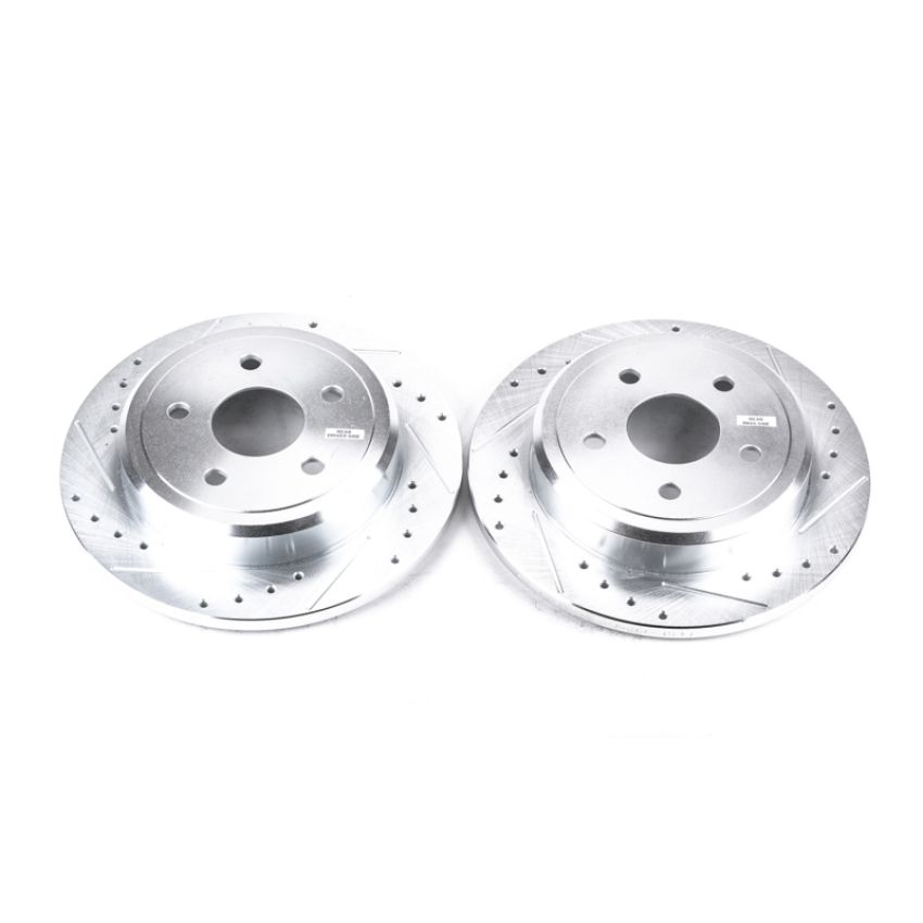 PowerStop AR8793XPR PowerStop Evolution Performance Drilled, Slotted & Plated Brake Rotor Pair
