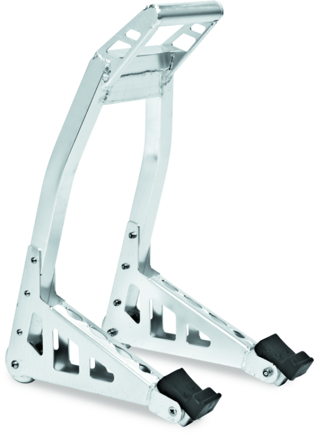 BikeMaster 151890 Universal Aluminum Stand - Front