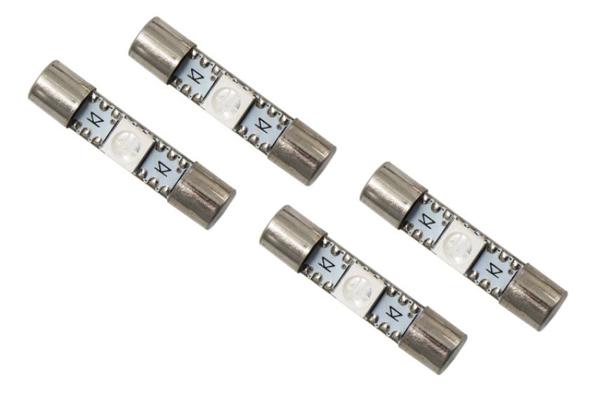 Diode Dynamics DD0039Q 28mm SMF1 LED Bulb - Blue Set of 4