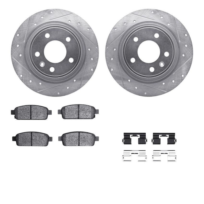 Dynamic Friction 7512-47025 Rotor Kit
