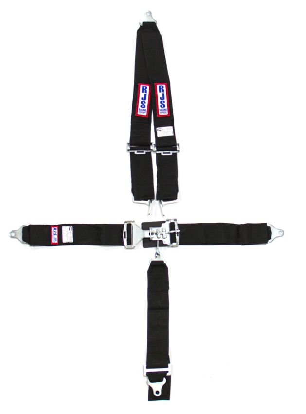 RJS SAFETY RJS1126201 5-PT Harness System BK Roll bar MT 3IN Sub