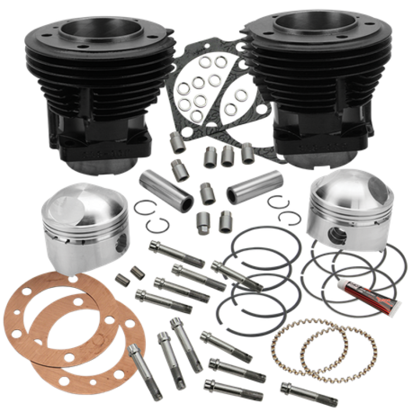 S&S Cycle 91-9023 66-84 BT 80in 3-1/2in Bore Cylinder and High Compression Piston Kit