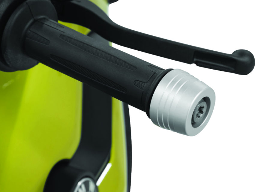 Kuryakyn 3815 Lodestar Handlebar Slider Silver
