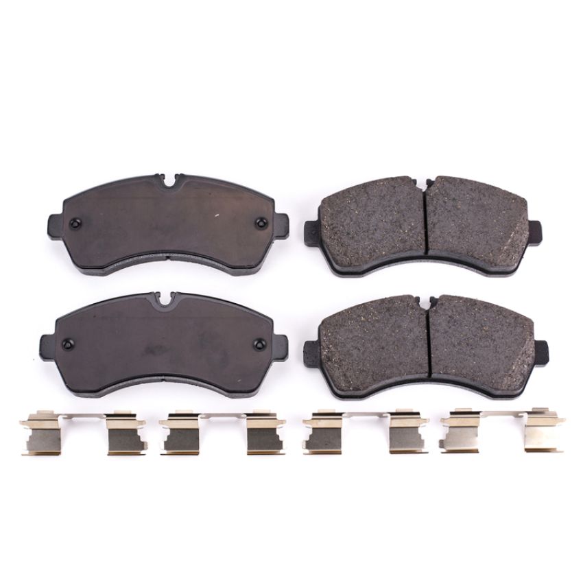 PowerStop 17-1268 PowerStop - Z17 Low-Dust Ceramic Brake Pads with Hardware