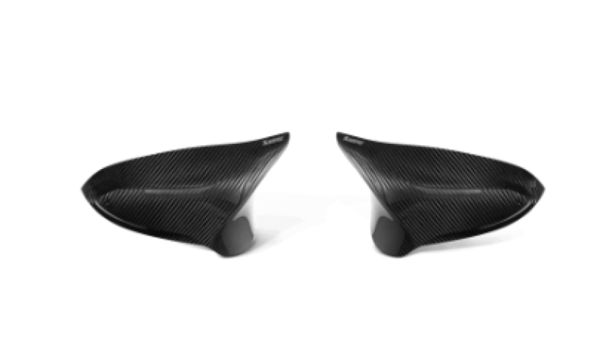 Akrapovic WM-BM/CA/2/G Carbon Fiber Mirror Cap Set - High Gloss