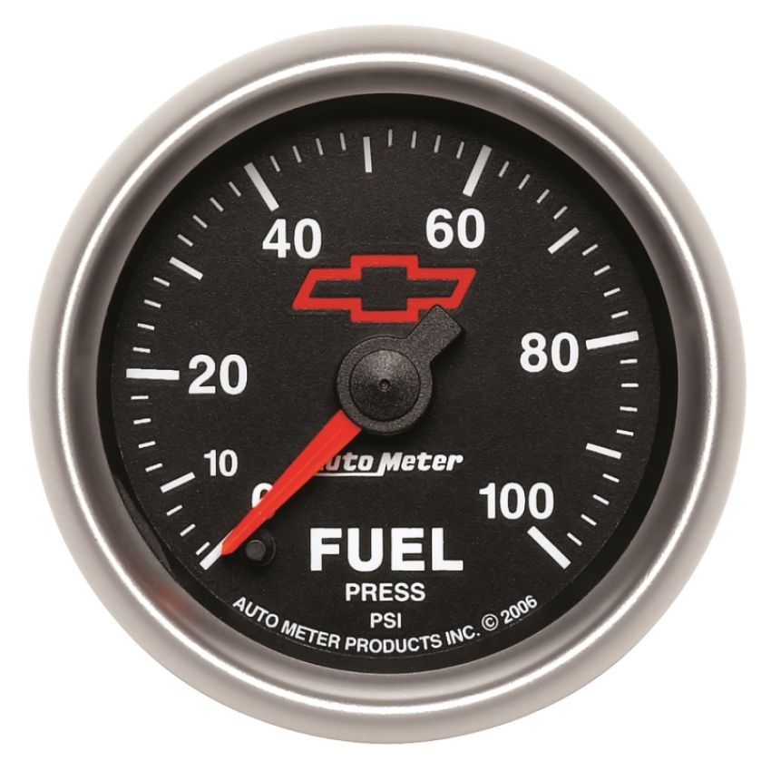 AutoMeter 3663-00406 GAGE, FUEL PRSSURE, 2 1/16