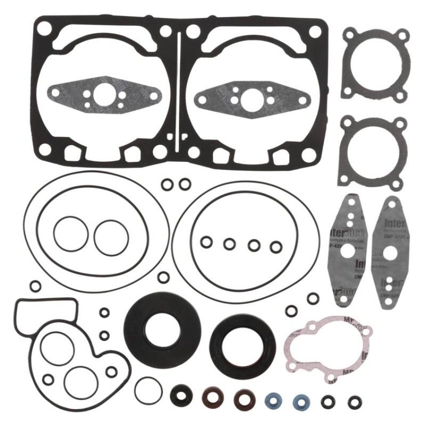 Vertex Pistons 711331 Vertex Gaskets 18-21 Arctic Cat M 8000 EFI All Models Complete Gasket Kit w/ Oil Seals