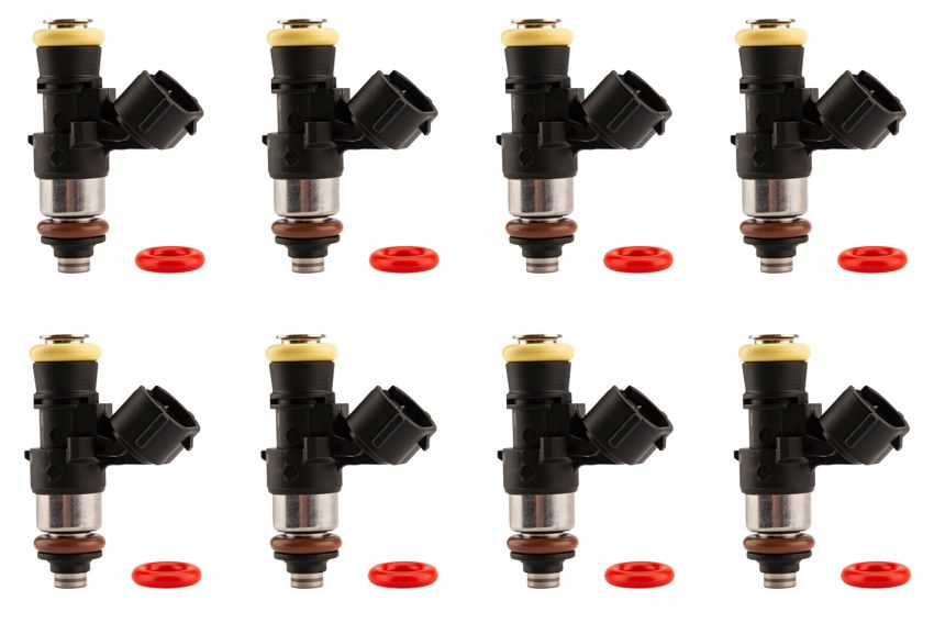 FAST Precision-Flow 242 Lb/Hr High-Impedance Fuel Injector - Set of 8