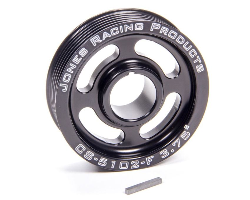 JONES RACING PRODUCTS JRPCS-5102-F Crank Pulley Serpentine 3.75in