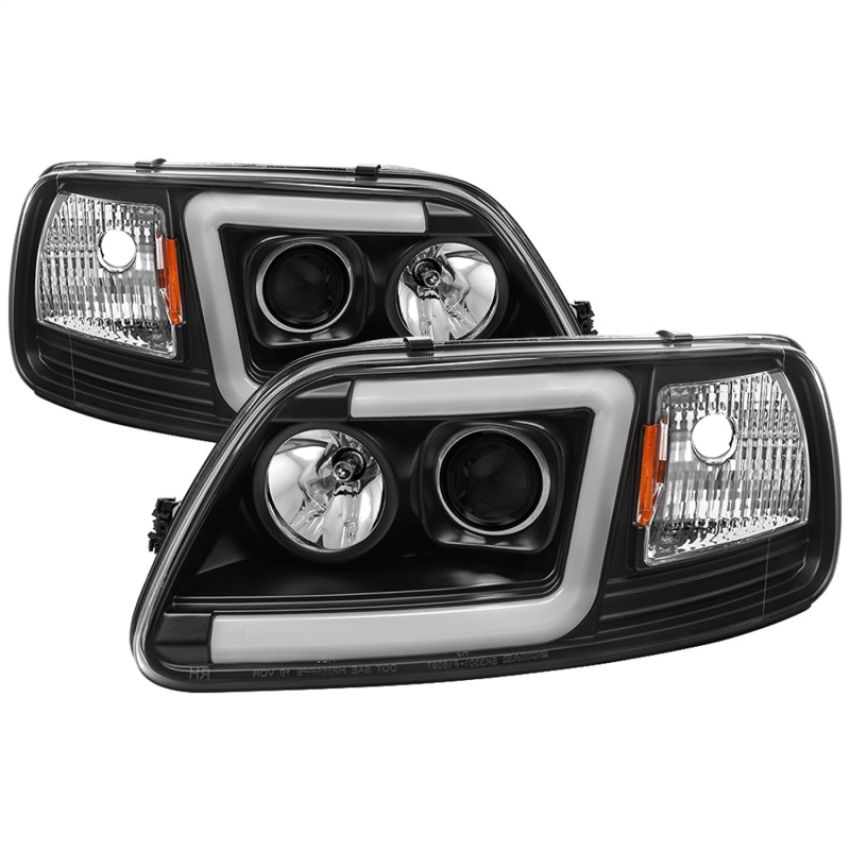 SPYDER 5084538 1PC Light Bar Projector Headlights - Black