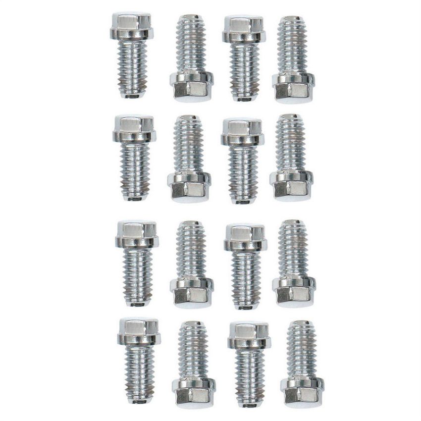 MR. GASKET MRG2211G 304 S/S Header Bolt Kit Hex Head3/8-16x3/4