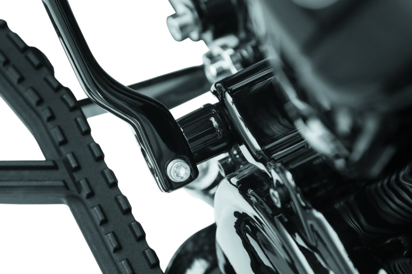 Kuryakyn 6433 Precision Heel Shifter Eliminator Black
