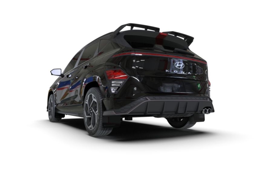 Rally Armor MF103-UR-BLK-MBK Black Mud Flap/Metallic Black Logo
