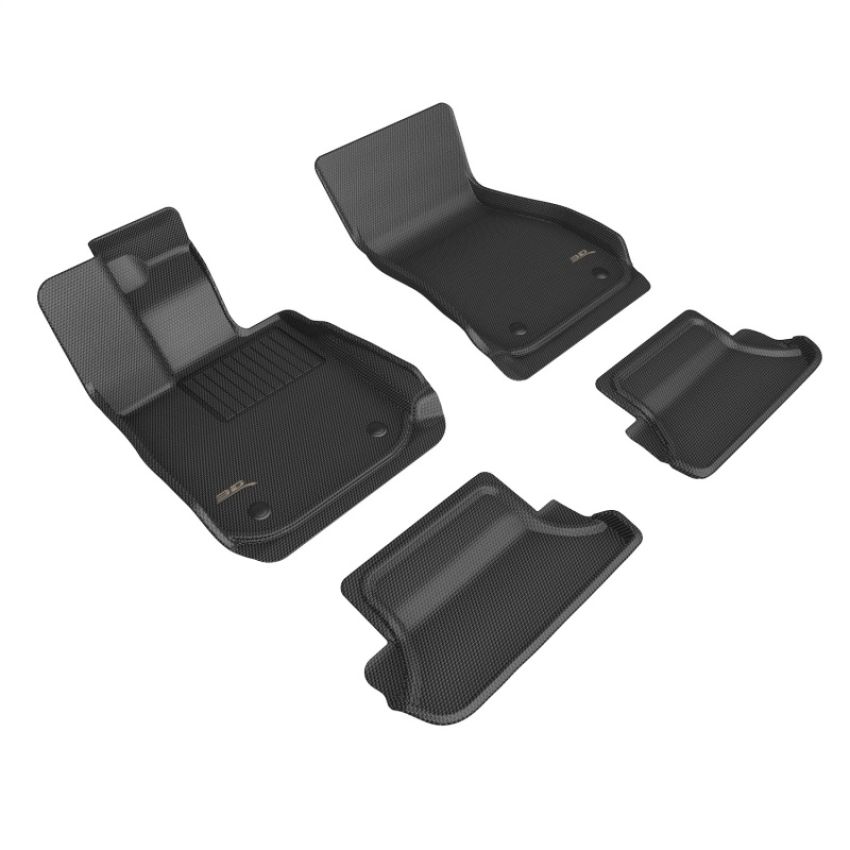 3D MAXpider L1BM11001509 18-23 BMW 8 Series Kagu Floor Mat- Black R1 R2