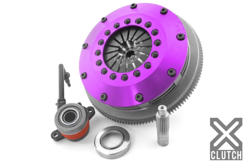 XCLUTCH XKNI20632-2E 11-13 Nissan Juke 1.6L 8in Twin Solid Ceramic Clutch Kit