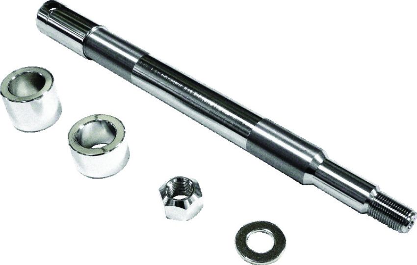 Bikers Choice 601424 08-17 FXDF 12-16 FLD Front Axle Kit Replaces H-D 41547-07A