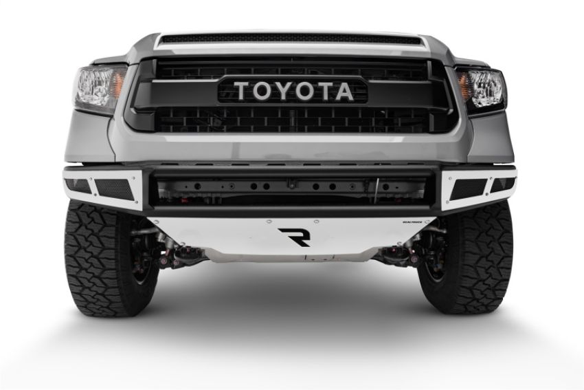 N-Fab T141MRDS M-RDS Front Bumper 14-17 Toyota Tundra - Gloss Black w/Silver Skid Plate