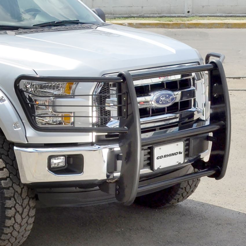 Go Rhino 3363B 04-04 Ford F-150 3000 Series StepGuard - Black (Center Grille Guard Only)