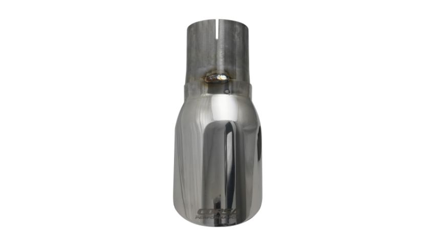Corsa Performance TK005 Single 4.0in. Polished Pro-Series Universal Tip Kit (2.75in. Inlet-Clamp Include