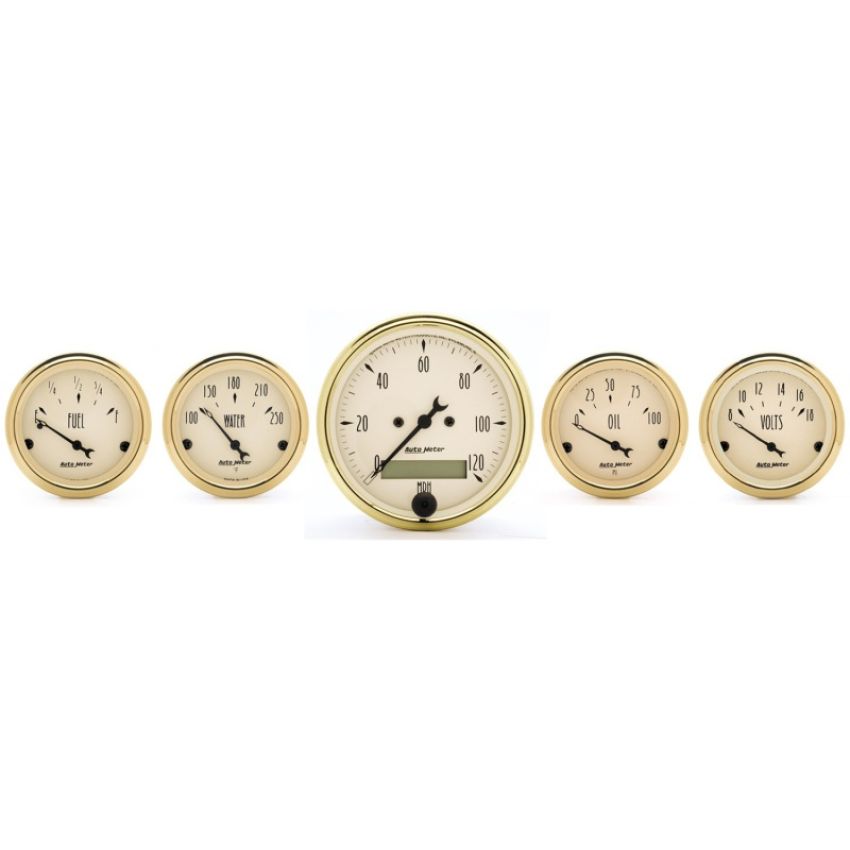 AutoMeter 1502 GAUGE KIT, 5 PC., 3 1/8