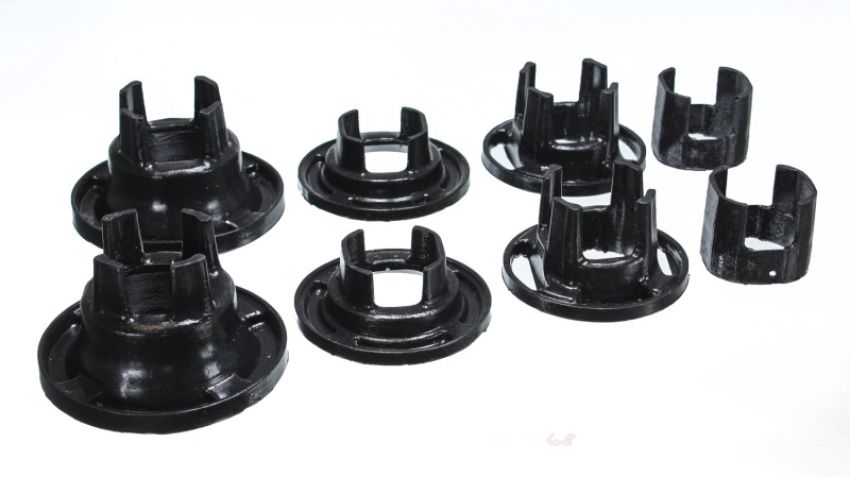 Energy Suspension 3.4168G 10 Chevy Camaro Black Rear Sub-Frame Mount Insert Bushing Set