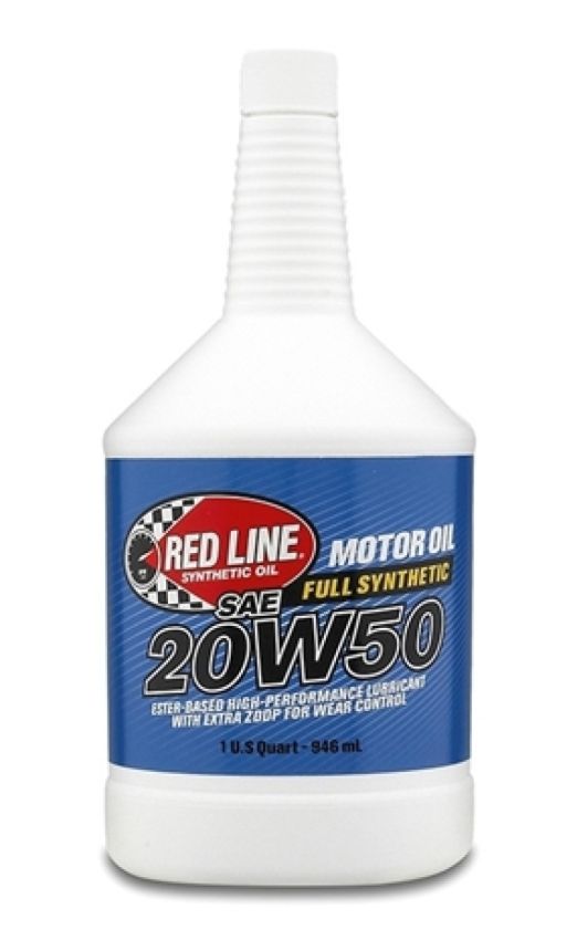 Red Line 20W50 Motor Oil Quart