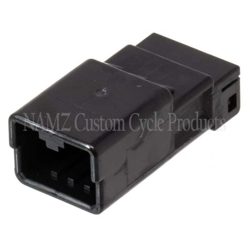 NAMZ NA-174967-2 AMP 040 Series 4-Position Male Wire Cap Housing Connector (HD 72904-01BK)