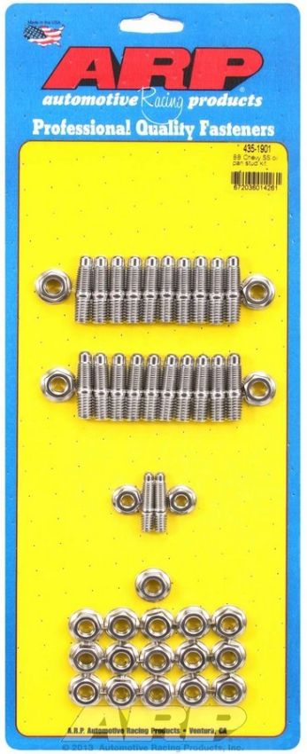ARP ARP435-1901 BBC S/S Oil Pan Stud Kit
