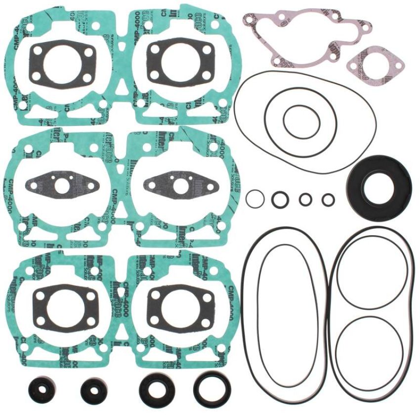 Vertex Pistons 711211 Vertex Gaskets 1995 Ski-Doo Formula MX Z 454 Complete Gasket Kit w/ Oil Seals