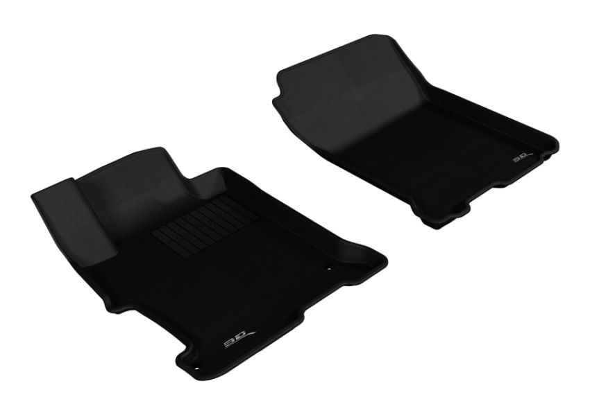 3D MAXpider 2013-2017 Honda Accord Kagu 1st Row Floormat - Black