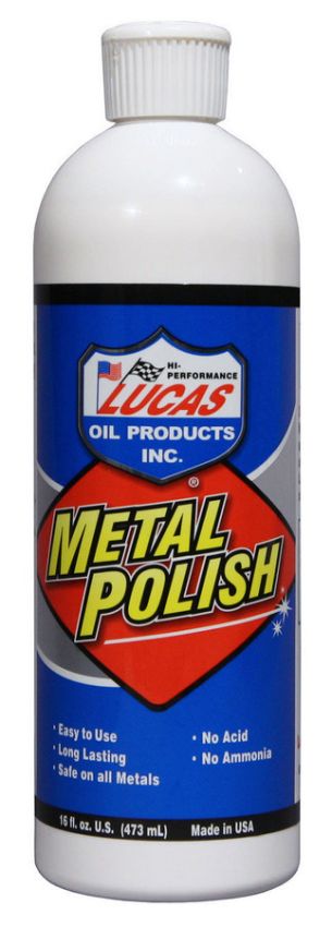 LUCAS OIL LUC10155 Metal Polish 16oz