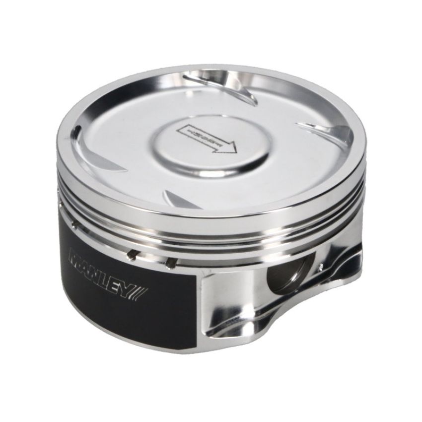Manley Performance 621000C-4 Manley 04+ Subaru WRX STi (EJ257) 75mm DE-STROKED 99.5mm STD Bore 8.5:1 Dish Piston Set with Rings