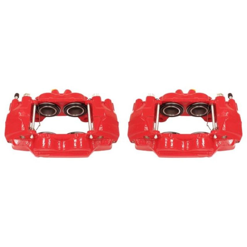 PowerStop S2984 Red Powder Coated Calipers