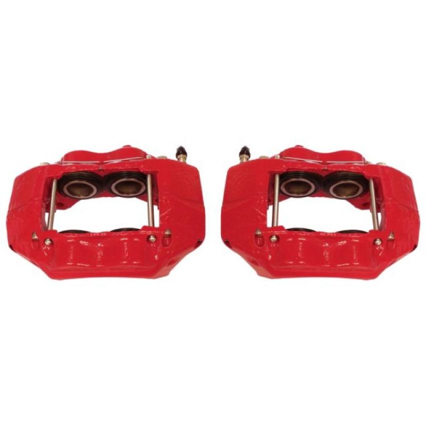 PowerStop S1784 Red Powder Coated Calipers