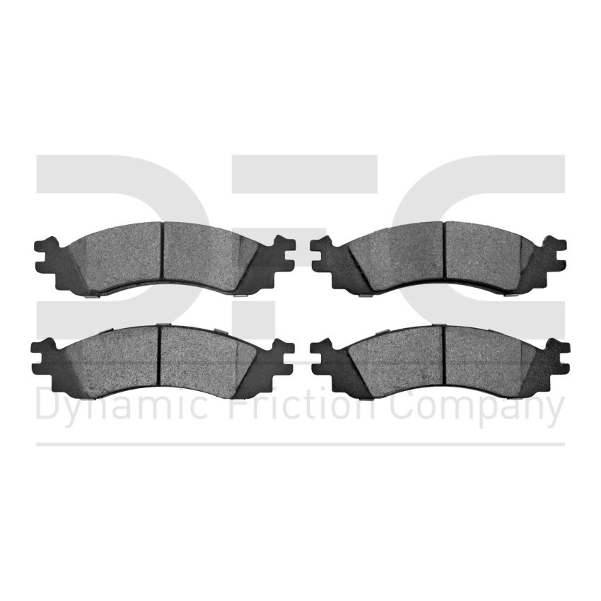 Dynamic Friction 1214-1158-00 Disc Brake Pad