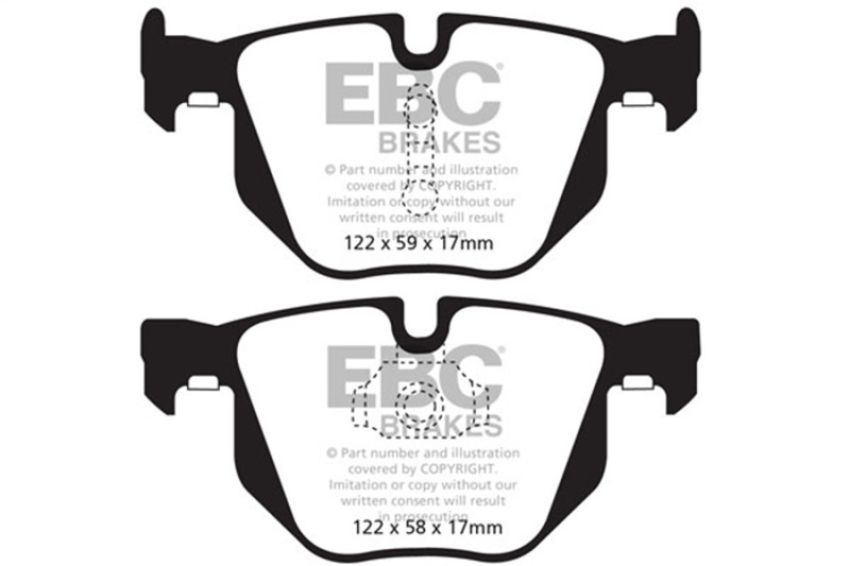 EBC Brakes DP32009C Redstuff Ceramic Low Dust Brake Pads