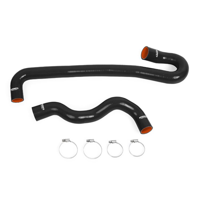 Mishimoto MMHOSE-WK2-11BK 11+ Jeep Grand Cherokee 5.7L V8 Black Silicone Radiator Hose Kit