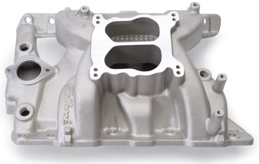 EDELBROCK EDE7156 Pontiac Performer RPM Manifold - 326-455