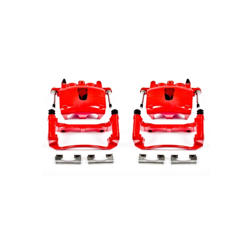 PowerStop S4990 Red Powder Coated Calipers
