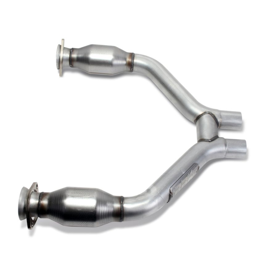 BBK Performance Parts 1465 2015-2017 MUSTANG V6 SHORT MID H PIPE WITH CONVERTERS