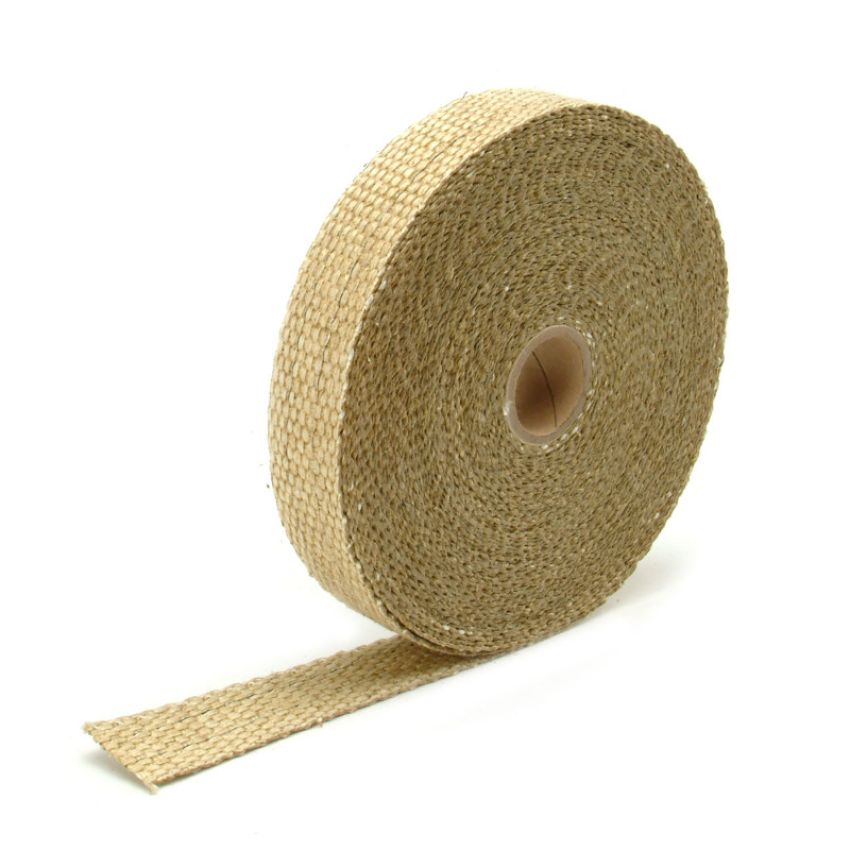 Design Engineering 10101 Exhaust Wrap Glass Fiber Tan 1in x 50ft