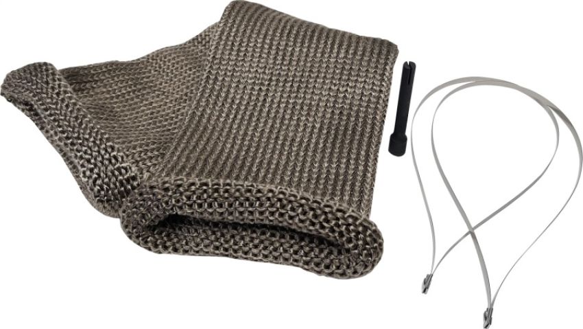 Design Engineering 10040 Titanium Knit Sleeve Kit Tan 4in x 24in Includes Ties & Tool
