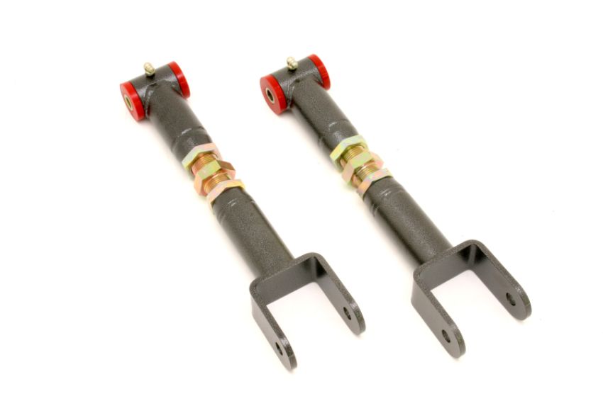 BMR Suspension UTCA011H Upper Control Arms, DOM, On-car Adjustable, Polyurethane Bushings