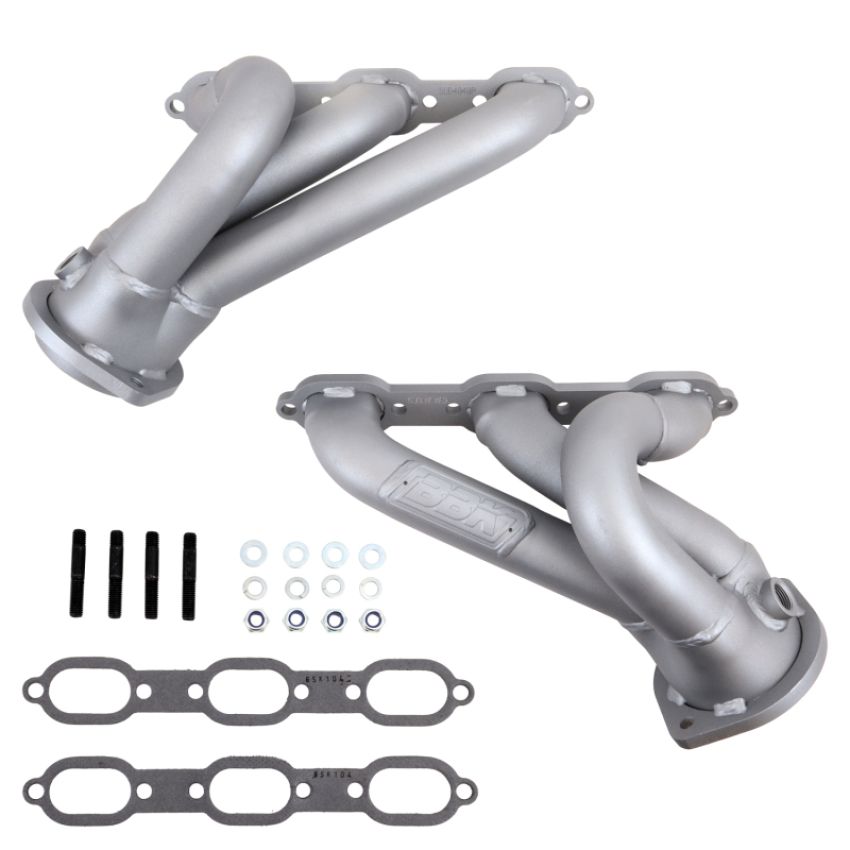 BBK Performance Parts 4040 2006-10 CHARGER CHALLENGER 300 3.5L 1 3/4 SHORTY HEADERS (TITANIUM CERAMIC)