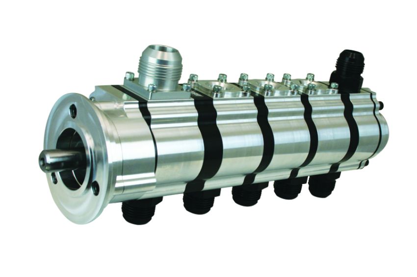 Moroso 22518 Procharger 5 Stage Dry Sump Oil Pump - Tri Lobe - Reverse Rotation - 1.200 Pressure