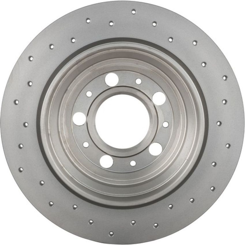 Brembo 08.7765.1X Premium UV Coated Rear Xtra Cross Drilled Brake Rotor