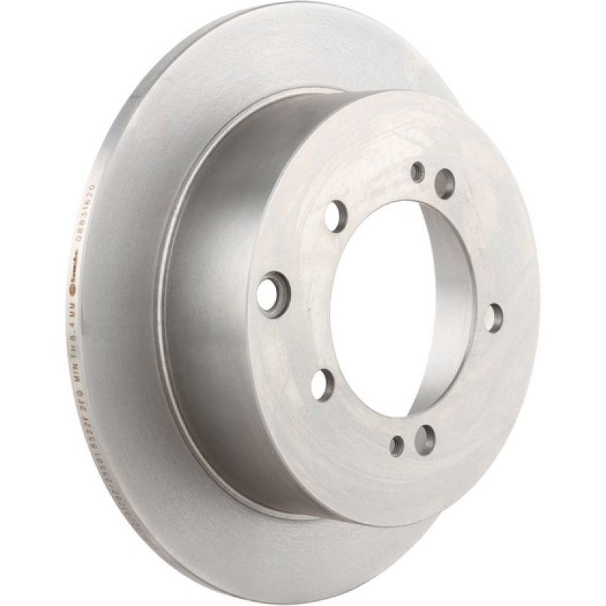 Brembo KT00839 Brembo ceramic brake pad and standard solid  brake disc kit