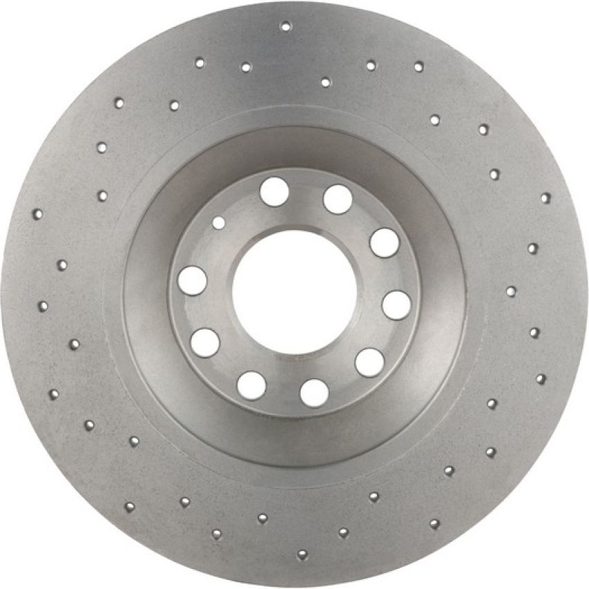 Brembo 08.8843.2X Premium UV Coated Rear Xtra Cross Drilled Brake Rotor
